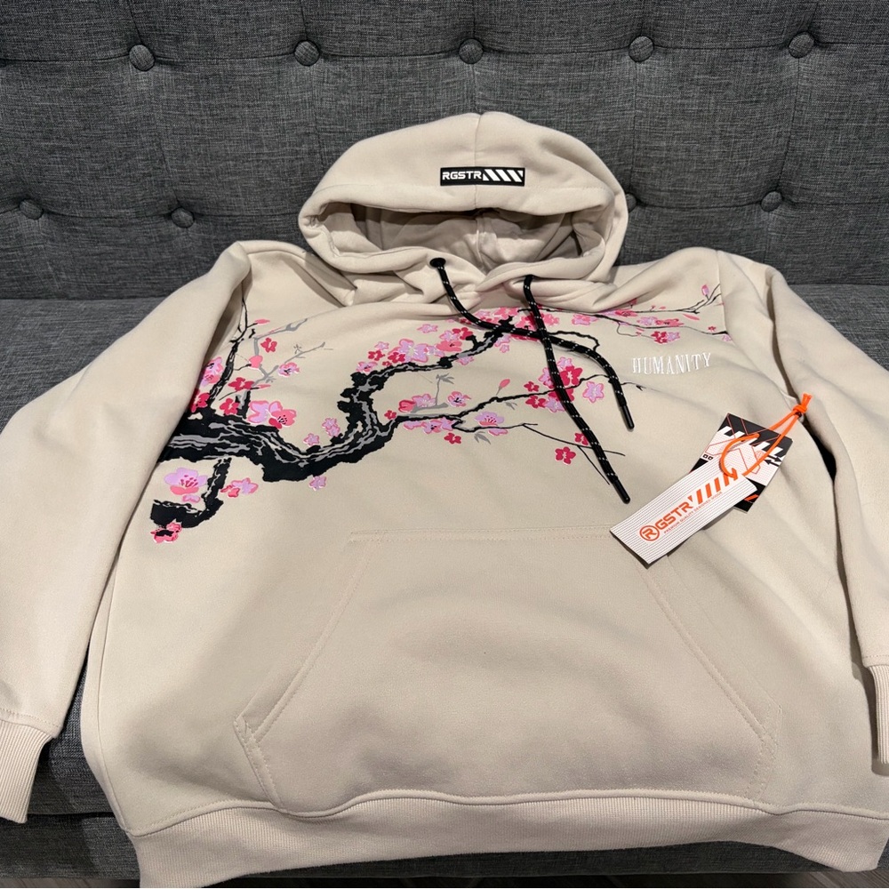 RGSTR Humanity Beige Hoodie